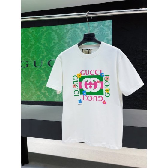 Gucci Early Spring Collection High-Weight Short-Sleeve